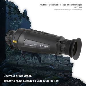 QCNV QCx325 monokular pencitraan termal, jangkauan 1500M resolusi 384x288 pelacakan Hotspot Laser 50Hz halus - Product Image 6