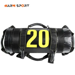 Hochwertige benutzer definierte Logo Workout Fitness Gewichtheben 5 10 15 20 25 KG Sand Power Bag