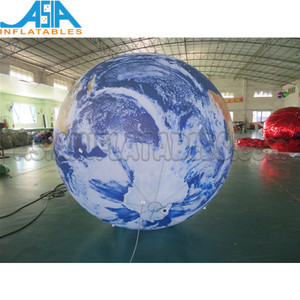3M Géant Gonflable De Globe De Terre Gonflable De Ballon Neuf Planète Ballons - Product Image 4