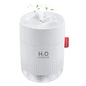 Humidificateur d'air ultrasonique pour voiture, batterie Rechargeable, à brume fraîche, port USB, pour bureau, 2000mah, vente directe depuis l'usine