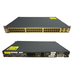 WS-C3750-48TS-S V05 52-Port 10/100/1000Mbps RJ-45 +4 SFP Gigabit <b>Ethernet</b> Layer 3 Enterprise <b>Switch</b> - Product Image 4