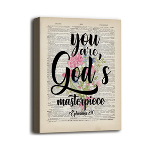 ภาพพิมพ์พระคัมภีร์คริสเตียนสำหรับห้องเด็กผู้หญิงห้องนอนของขวัญสำหรับลูกสาวผู้หญิง - Product Image 3