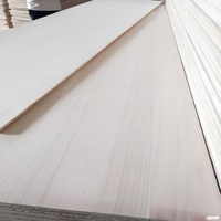 Panneau en bois massif de Paulownia écologique de 18 mm, personnalisé, avec chants collés, pour la fabrication de meubles et de cercueils