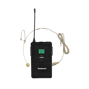 Sistema de Micrófono Inalámbrico Profesional UHF X8II Vason True Diversity con Auriculares de Solapa, Batería AA, Conector XLR e Infrarrojos - Product Image 6