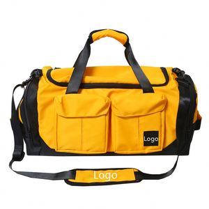 Bolsa de Deporte Multifuncional Personalizada de Fábrica, Bolsa de Viaje de Gran Capacidad, Bolsa de Lona Resistente con Compartimento para Zapatos - Product Image 1