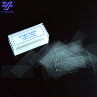Lab Supplies Microscope Glass Cover Prepared Frosted Plain Cover Slips Slide Microscope Slides