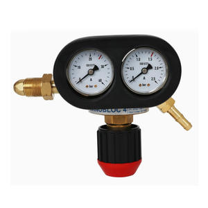 Régulateur de pression de gaz soudé tout en cuivre de type français pour GPL, hélium, propane, argon, oxygène et acétylène - Product Image 1