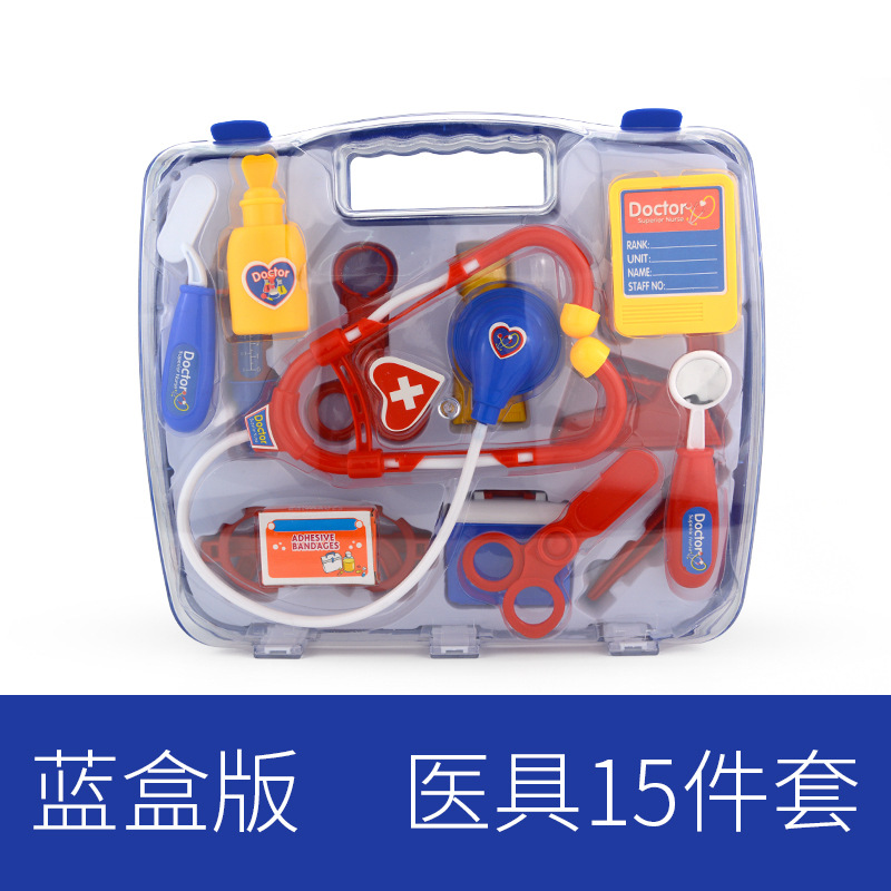 Blue suitcase medical tool box 35a