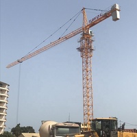 Grue à tour chinoise Tavol QTZ40-4T pour le Maroc, haute efficacité, capacité de levage de 4 tonnes, coût