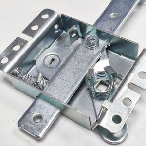 डेडलॉक के अंदर भारी ड्यूटी और हैंडल किट गैल्वेनाइज्ड स्टील गेराज डोर साइड लॉक होम अतिरिक्त सुरक्षा लॉक - Product Image 6