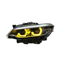 Lampu Depan LED Dua Warna JY untuk Seri 2 F22 F23 14-20 Model Spoon DRL Proyektor Headlamp Plug & Play Retrofit Stok Lokal