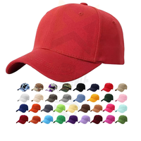 Hoge Kwaliteit Casquette Zwart Katoen Blanco Honkbalhoeden Custom Logo Verstelbare Custom Baseballpet Zonder Logo