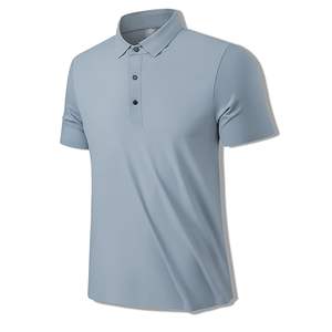 Negocios de hombres de alta calidad para camisa de polo Logotipo de nuevo diseño Jersey de secado rápido Color sólido Uso informal y deportivo Suministro ODM - Product Image 2