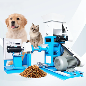 Machine extrudeuse d'aliments flottants pour poissons 200 kg/h, machine de fabrication d'aliments pour porcs, machine à granulés flottants pour poissons - Product Image 1
