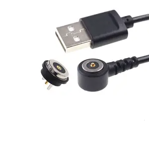 Jaminan Kualitas Tinggi 3a Konektor Magnetik Kustomisasi Kabel Pengisian Daya Magnetik USB Konektor Pogo Pin