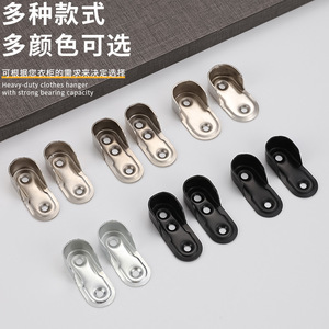 Cold Rolled Steel Clothes <b>Drying</b> Rod Bracket Wardrobe Fixing Support Rectangle Shape Bolt Inserting Type Carbon Steel Material - Product Image 1