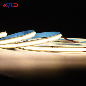 Tira de Luz LED COB Flexible de Alta Luminosidad IP20 CRI90 FOB 12V, 8mm 8W/M, Impermeable, Lineal, para Decoración Comercial - Product Image 4