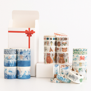 Suministros Escolares mt (KAMOI) mt Basic Juego de 10 Rollos de Cinta Decorativa Washi Personalizada - Product Image 1