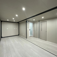 Les maisons d'extension pliantes de style moderne de 20 pieds/40 pieds conviennent aux maisons de cour privée ou aux locations commerciales.