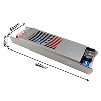 Catu Daya Switching LED DIP 24V 150W SMPS PSU Transformasi, Garansi 5 Tahun, Grosir Pabrik untuk Lampu Strip LED