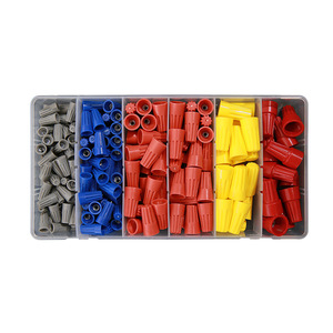 Tapas Espirales para Cables YC, 180 Unidades por Caja, Material de PVC con Certificación UL para Protección de Extremos de Cableado de Iluminación - Product Image 5