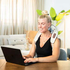 Y Tragbares Shiatsu Mini-Massagegerät mit Heizfunktion für Rücken, Nacken, Schultern – Massagegürtel-Kissen für Zuhause, Körper, Taille, Beine - Product Image 5