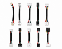 Rangkaian Kabel Harness Pin 2 3 4 5 6 Kustom, Konektor Kabel Pria Wanita, OEM ODM, Kabel Harness Elektronik