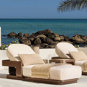 In piscina mobili impermeabili spiaggia lato sdraio sedie a sdraio In lega di alluminio - Product Image 3