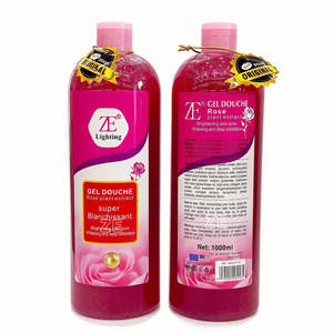 Gel de Ducha Orgánico ZE con Ácido Kójico, Vitamina C y Tomate - Blanqueador, Hidratante, Anti-Acné y Exfoliante Corporal 1000ml - Product Image 4