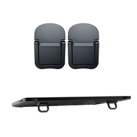 Support d'ordinateur portable fin universel, support pour clavier d'ordinateur, rehausseur en alliage de zinc, mini support portable pour ordinateur portable, utilisation sur bureau