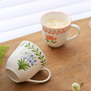 LovingHome – Tasse ou tasse à thé en céramique blanche à sublimation, style Céladon Asiatique, pour café, <span class=keywords><strong>lait</strong></span>, crème – Prix de gros – Idéale pour cadeau - Product Image 4
