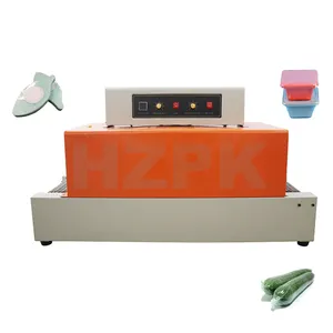 Hzpk BS-260 Semi Automat Tafel Top Thermische Pp Film Thermische Krimpen Wrapper Verpakking Verpakking Machine