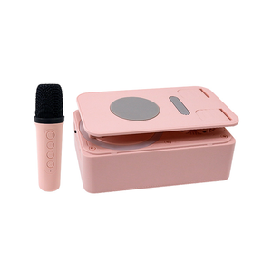 Altavoz Recargable 2 en 1 con Soporte, Rotación de 360 Grados, Iluminación LED, Batería de 1200 mAh, <span class=keywords><strong>Bocina</strong></span> de 5 W y Micrófono - Product Image 6