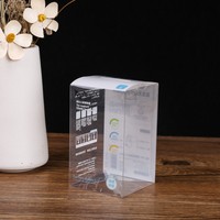 Boîte-cadeau transparente rectangulaire en pvc de grande taille, à la mode, personnalisée