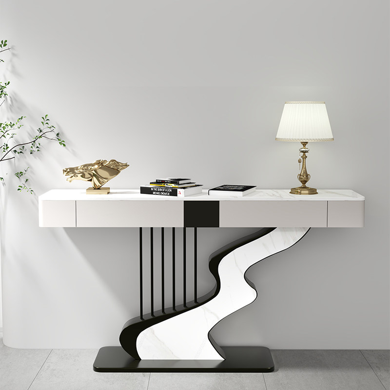 Dalle blanche montagne de neige-1003592-cadre noir