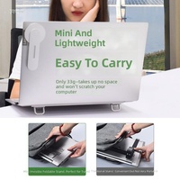 2 supports de clavier, mini support pour ordinateur portable, support portable pour ordinateur portable compatible avec macbook air Pro dell Xps hp et plus