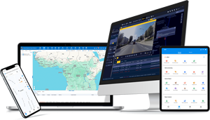 4G 3 채널 듀얼 대시 캠 라이브 스트림 ADAS GPS 추적 WiFi 핫스팟 다중 경보 DVR 비디오 레코더 LCD40AI 3CH - Product Image 6