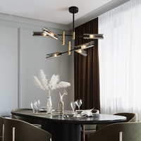Nordique de luxe Hall salle à manger chambre lumière cuisine éclairage suspension suspension moderne LED lustre suspension