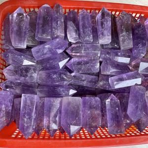 Torre de ponto de ametista natural, de alta qualidade, ponto de quartzo, torre, varinha de cristal de cura, <span class=keywords><strong>obelisk</strong></span> para venda - Product Image 6