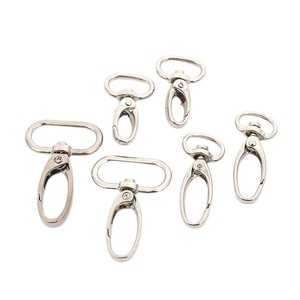 Mousqueton Qixin en acier inoxydable poli avec ressort pour sangle de sac et accessoire de porte-clés - Product Image 4