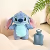 Ours en peluche chauffant personnalisé, doux, avec rembourrage en coton PP, sac d'eau chaude amovible, 20 cm, chauffe-mains domestique