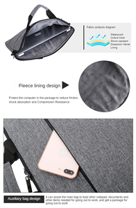 Housse Sac à main à bandoulière Pochette pour ordinateur portable sac pour hommes affaires voyage vie quotidienne - Product Image 2