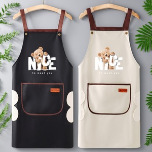 Grembiule Personalizzato per Negozio di Tè al Latte, Abbigliamento da Lavoro per Cucina e Casa, Uniforme Esclusiva per Catering da Uomo, Novità 2026 Personalizzabile Resistente ad Acqua e Olio - Product Image 1