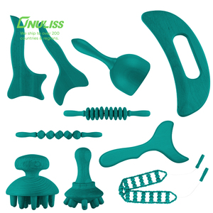Terapia de madera <span class=keywords><strong>rosa</strong></span> para masajeador de Maderoterapia para rodillo Stick otras aplicaciones corporales herramientas de cinturón de masaje - Product Image 5