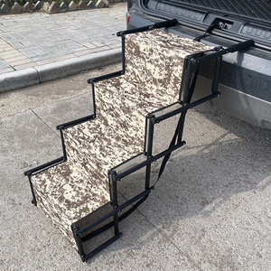 บันไดพับเก็บได้แบบพกพาสำหรับใช้กลางแจ้งบันไดสำหรับสุนัขบันไดสำหรับสัตว์เลี้ยงกันน้ำได้ - Product Image 6