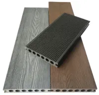 Wpc pavimentazione vendita calda piastrelle di legno plancia piattaforma di plastica cortile esterno/decorazione del giardino/terrazza