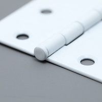 Charnières blanches en gros 35*64*1.6cm charnière plate avec fonction de fermeture en douceur pour volet de fenêtre de plantation en PVC