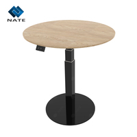 Table élévatrice motorisée en acier inoxydable E1 Conception de mécanisme électrique ergonomique autonome pour la maison et le bureau Table basse élévatrice
