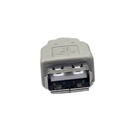 Adaptador de Ratón USB para Computadora KAICAP, Puerto PS/2, 6 Pulgadas, Macho-Hembra, Revestimiento de PVC, Blindaje Trenzado, Conductores Chapados en Oro, Cable CE, Beige