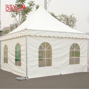 Carpa Pagoda Modular de Aluminio y PVC, 3x3, 4x4, 5x5, 10x10, Gazebo Hexagonal para Exteriores, Carpa para Fiestas - Product Image 3